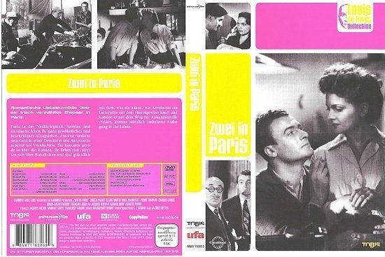 dvd cover Zwei in Paris (1947) R2 German