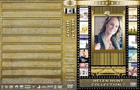 dvd cover Helen Hunt Collection