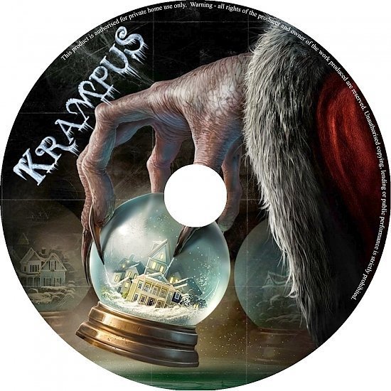 dvd cover Krampus R0 CUSTOM Label