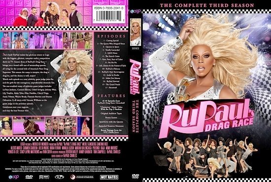 dvd cover RuPaul's Drag Race The Complete Third Season