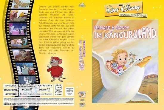 dvd cover Bernard und Bianca im KÃ¤nguruland (Walt Disney Special Collection) (1990) R2 German