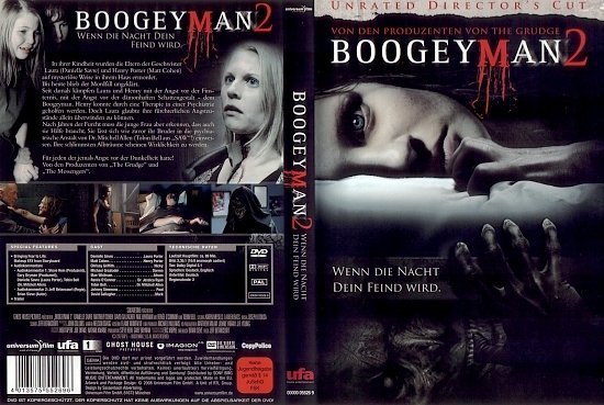 dvd cover Boogeyman 2: Wenn die Nacht Dein Feind wird (2007) R2 German