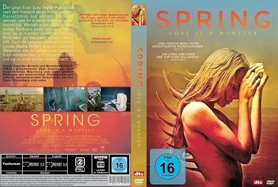 dvd cover Spring: Love is a Monster R2 GERMAN