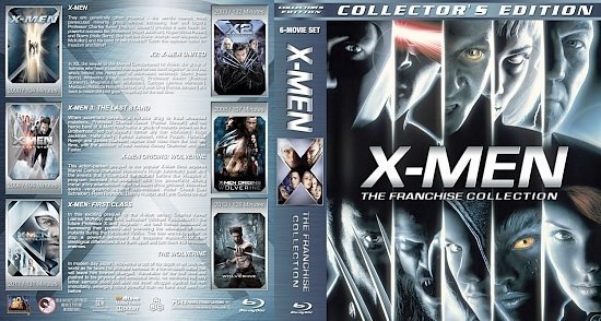 dvd cover X Men: The Franchise Collection version 3