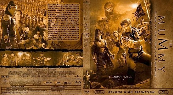 dvd cover Mummy Tomb Of The Dragon Emperor
