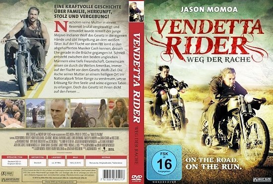 dvd cover Vendetta Rider: Weg der Rache R2 GERMAN