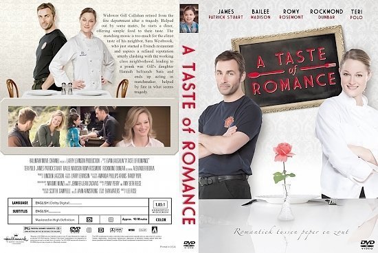 dvd cover A Taste of Romance 2012 CUSTOM cover
