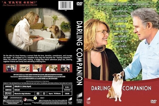 dvd cover Darling Companion 2012 R1 CUSTOM cover