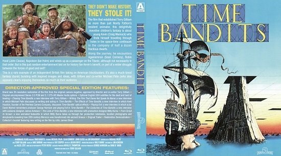dvd cover Time Bandits