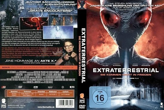 dvd cover Extraterrestrial: Sie kommen nicht in Frieden R2 GERMAN