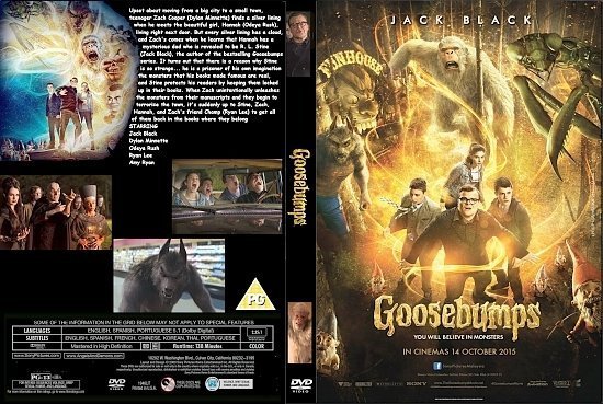 dvd cover Goosebumps R0 CUSTOM