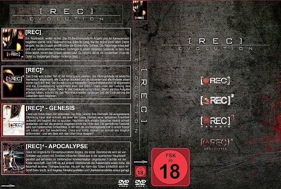 dvd cover REC Evolution R2 GERMAN