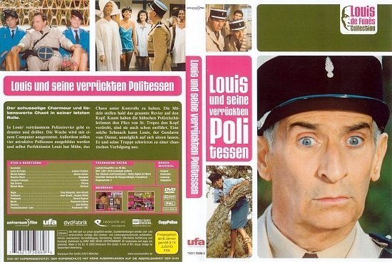 dvd cover Louis und seine verrÃ¼ckten Politessen (Louis de Funes Collection) (1982) R2 German