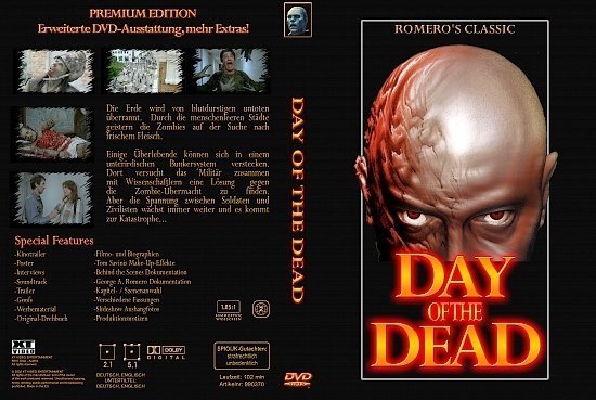 dvd cover Zombie 2: Das letzte Kapitel ( Day of the Dead ) (1985) R2 German
