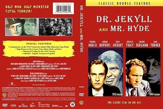 dvd cover Dr Jekyll and Mr Hyde B