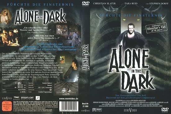 dvd cover Alone in the Dark (2005) R2 German