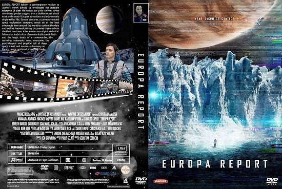 dvd cover Europa Report R1 CUSTOM cover