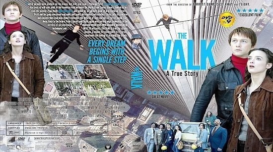 dvd cover The Walk R1