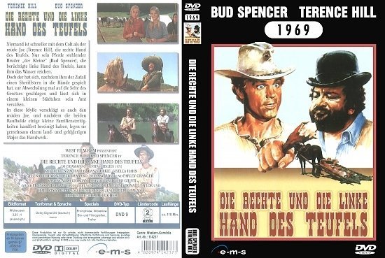dvd cover Die rechte und die linke Hand des Teufels (Bud Spencer & Terence Hill Collection) (1970) R2 German