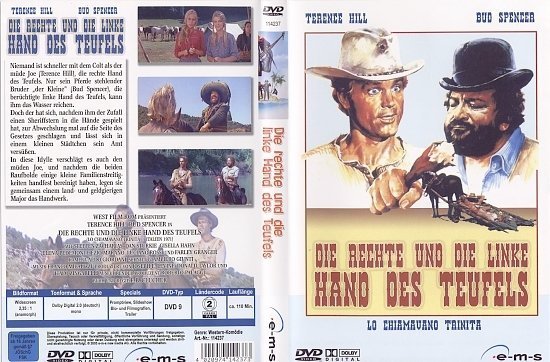 dvd cover Die rechte und die linke Hand des Teufels (Bud Spencer & Terence Hill Collection) (1970) R2 German