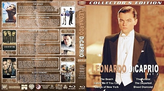 dvd cover Leonardo DiCaprio Collection Set 2