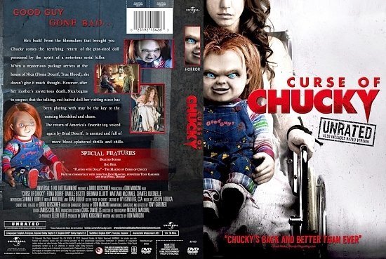 dvd cover Curse of Chucky 1