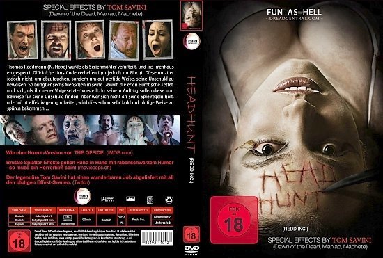 dvd cover Headhunt R2 GERMAN