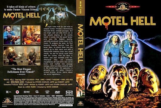 dvd cover Motel Hell