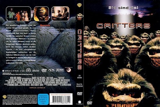 dvd cover Critters: Sie sind da! (1986) R2 German