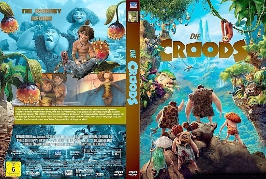 dvd cover Die Croods R2 GERMAN