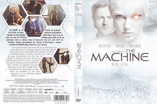 dvd cover The Machine R2 GERMAN