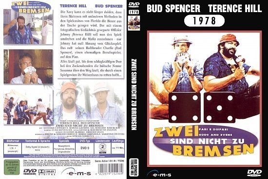 dvd cover Zwei sind nicht zu bremsen (Bud Spencer & Terence Hill Collection) (1978) R2 German
