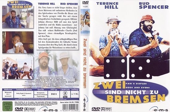 dvd cover Zwei sind nicht zu bremsen (Bud Spencer & Terence Hill Collection) (1978) R2 German