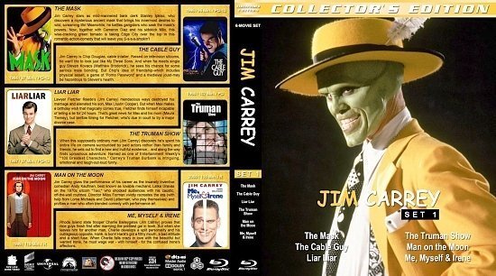 dvd cover Jim Carrey Collection Set 1