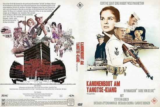 dvd cover Kanonenboot am Yangtse-Kiang (1966) R2 German