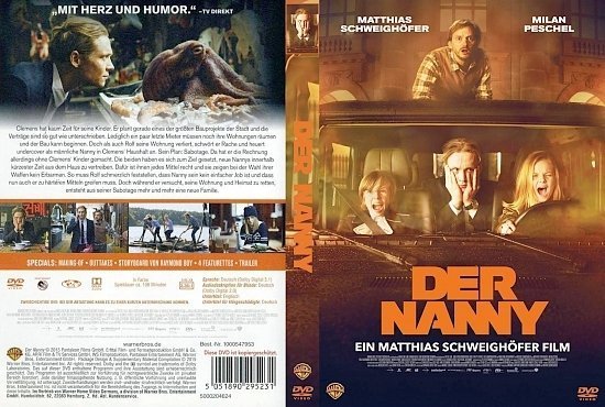 dvd cover Der Nanny R2 GERMAN