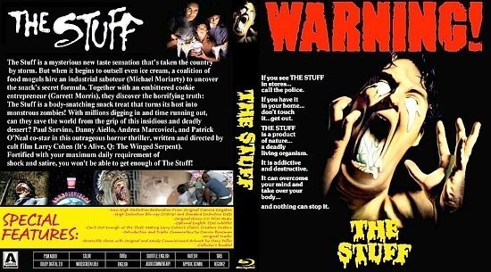 dvd cover The Stuff