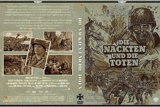 dvd cover Die Nackten und die Toten (1958) R2 German