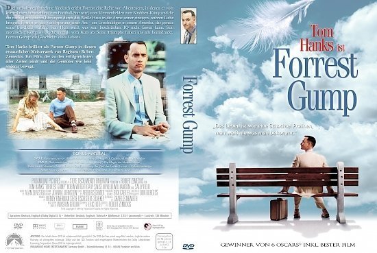 dvd cover Forrest Gump (1994) R2 German