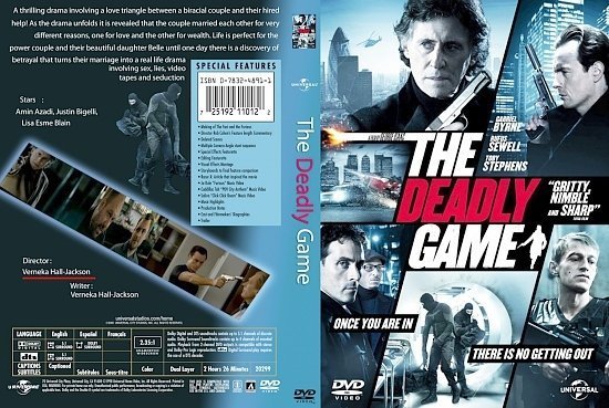 dvd cover The Deadly Game