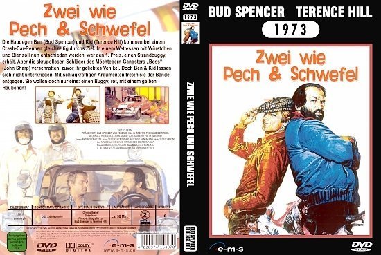 dvd cover Zwei wie pech und Schwefel (Bud Spencer & Terence Hill Collection) (1974) R2 German