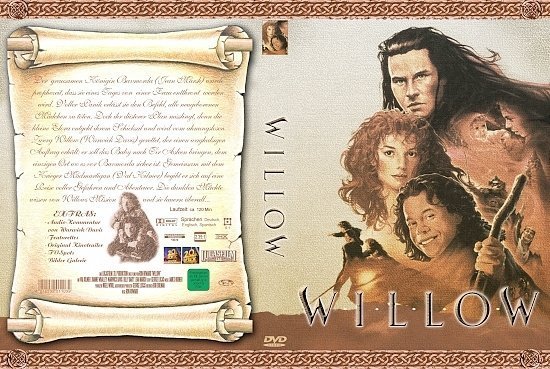 dvd cover Willow (1988) R2 German