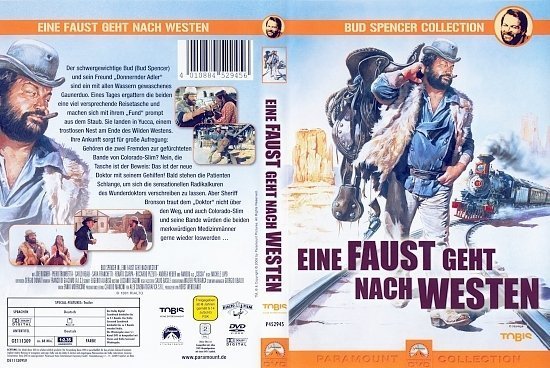 dvd cover Eine Faust geht nach Westen (Bud Spencer Collection) (1981) R2 German