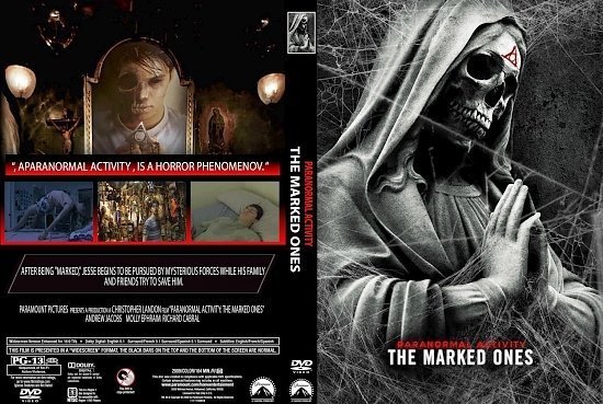 dvd cover Paranormal Activity: The Marked Ones