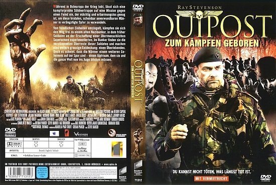 dvd cover Outpost: Zum KÃ¤mpfen geboren (2007) R2 GERMAN
