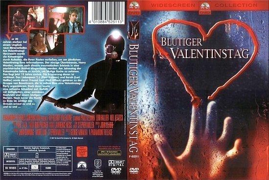 dvd cover Blutiger Valentinstag (1981) R2 German