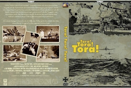 dvd cover Tora! Tora! Tora! (1970) R2 German