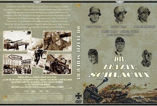 dvd cover Die letzte Schlacht (1965) R2 German