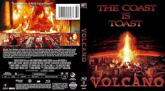 dvd cover Volcano