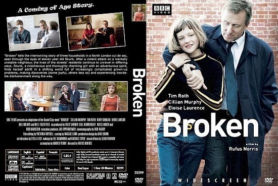 dvd cover Broken 2012 R1 cover